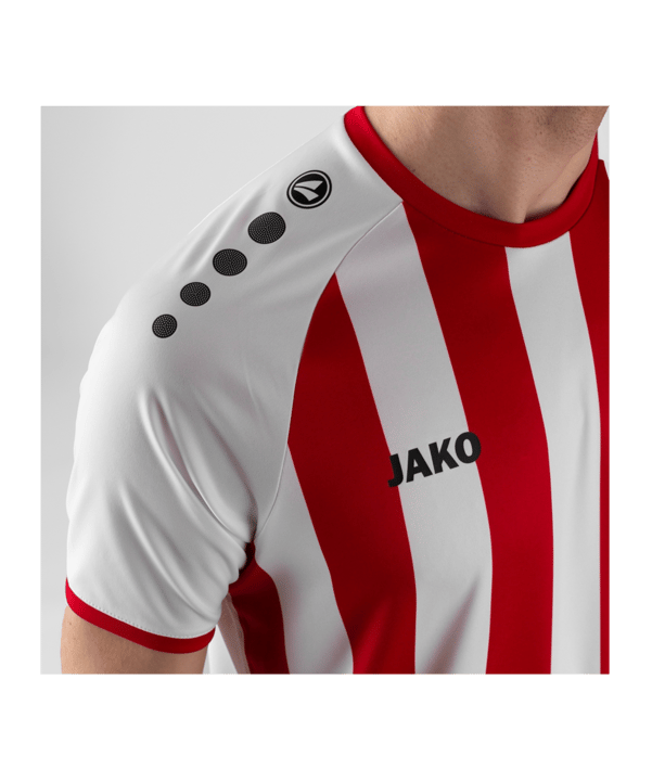 JAKO Inter Trikot Kids Weiss Rot F011 - weiss