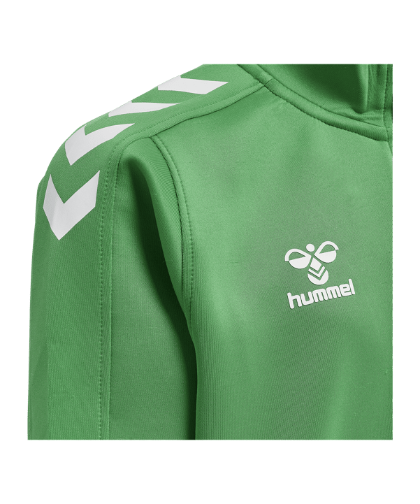 Hummel hmlCORE XK HalfZip Sweatshirt Kids F6235 - gruen