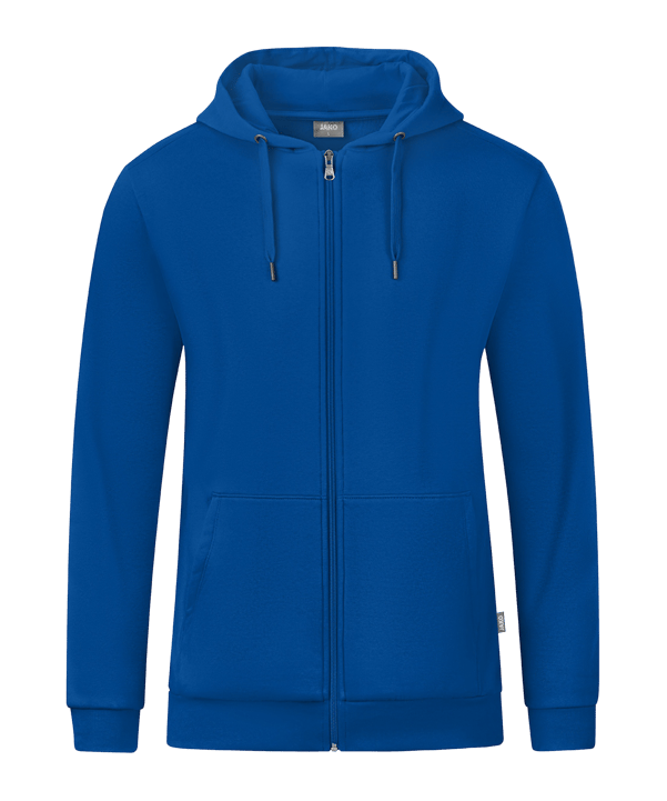 JAKO Organic Kapuzenjacke Blau F400 - blau