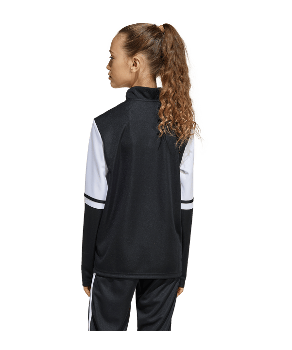 adidas Squadra 25 HalfZip Sweatshirt Kids Schwarz - schwarz
