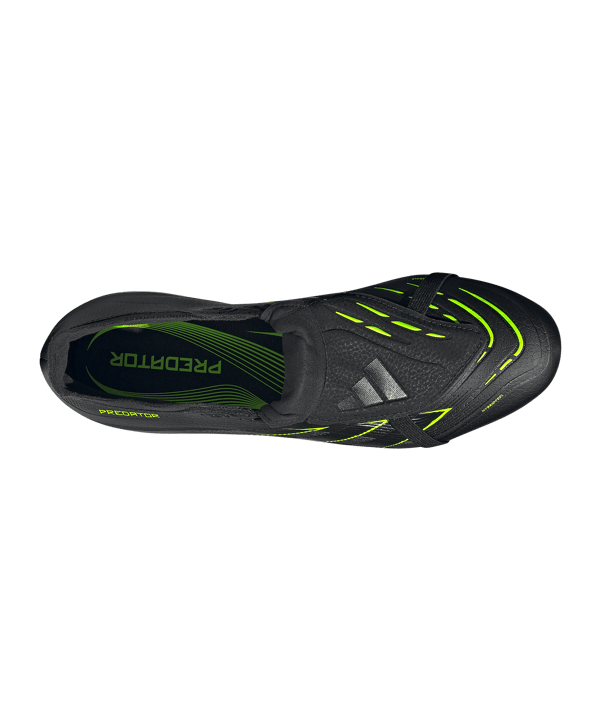 adidas Predator League FG/MG Electric Stealth Schwarz - schwarz