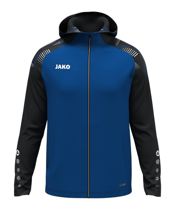JAKO Sonic Kapuzenjacke Blau F408 - blau
