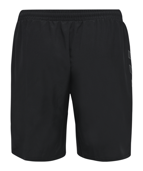 Hummel Move Grid Woven Short Schwarz F2001 - schwarz