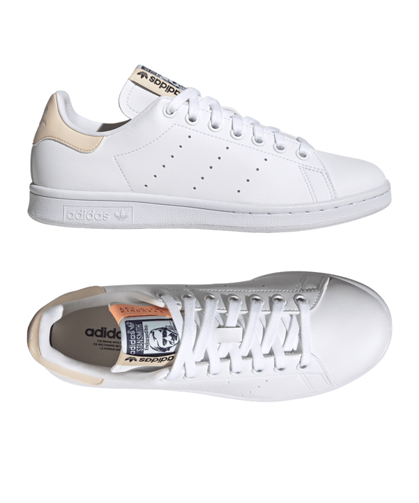 adidas Originals Stan Smith Damen Weiss Rosa - weiss