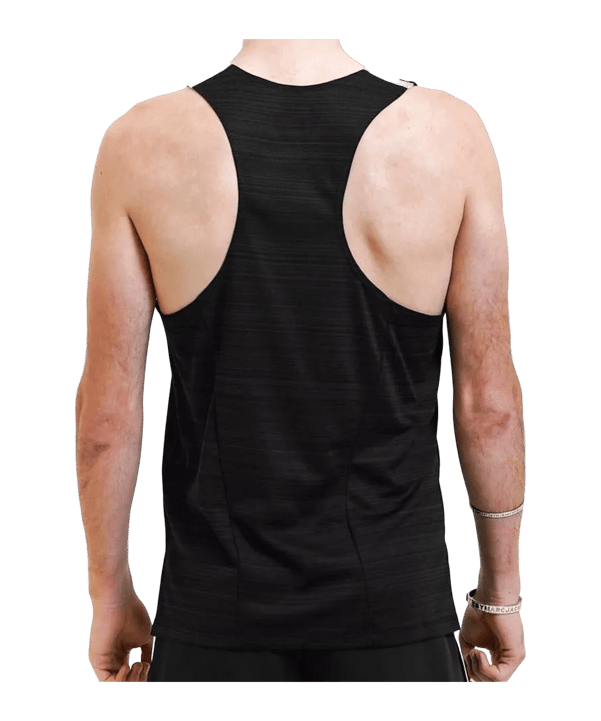 Nike Dry Cool Miler Tank Top Running Schwarz F010 - schwarz