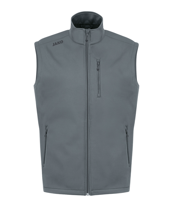 JAKO Premium Gilet Gris C840 - gris