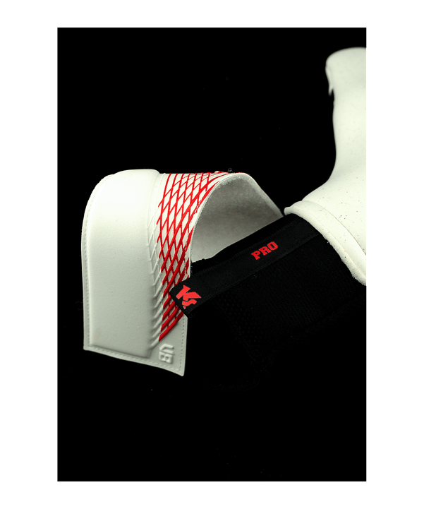 KEEPERsport Pro Elite NC Dominance Gants de gardien de but Blanc - blanc