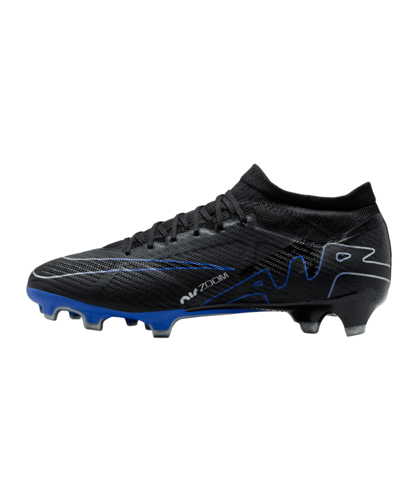 Nike Air Zoom Mercurial Vapor XV Pro FG Shadow Schwarz Silber Blau F040 - schwarz
