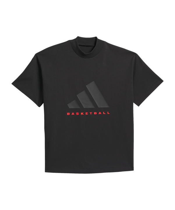 adidas Originals Basketball T-Shirt Schwarz - schwarz