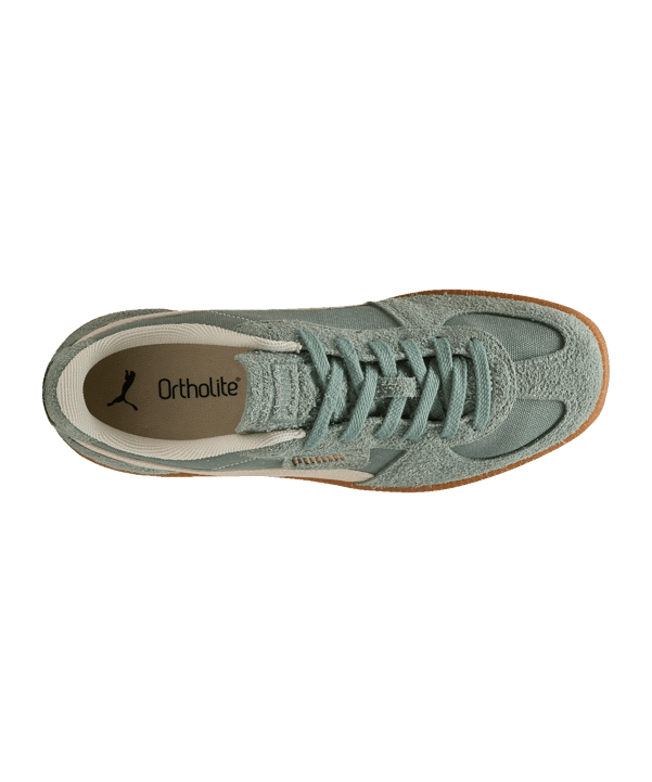 PUMA Palermo Vintage Sneaker Grün F12 - gruen