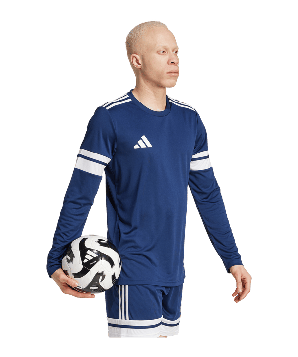 adidas Squadra 25 Trikot Langarm Dunkelblau - blau