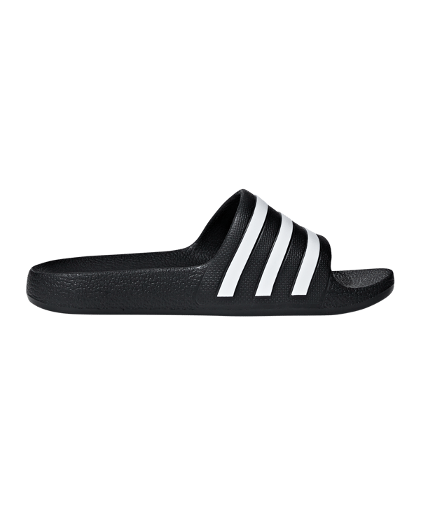 adidas Adilette Aqua Badelatsche Kids Schwarz - schwarz