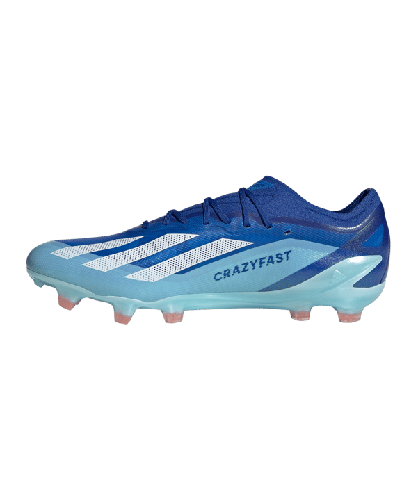 adidas X Crazyfast.1 FG Marinerush Blau Weiss Orange - blau