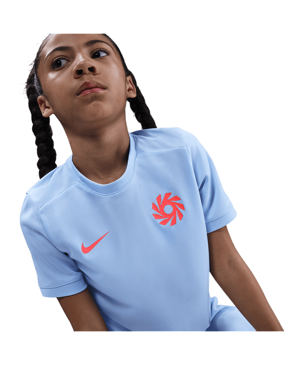 Nike Erling Haaland Academy Trainingsshirt Kids Blau F425 - blau