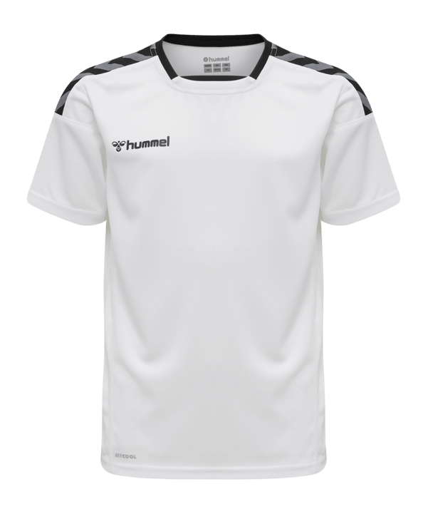Hummel Authentic Poly Trikot kurzarm Kids F9001 - weiss