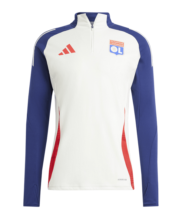 adidas Olympique Lyon Sweatshirt Weiss - weiss