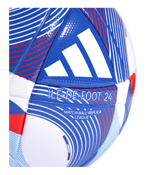 adidas Île-De-Foot 24 League Ball Weiss - weiss