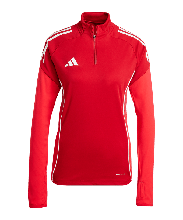 adidas Tiro 25 Competition Sweatshirt Damen Rot - rot