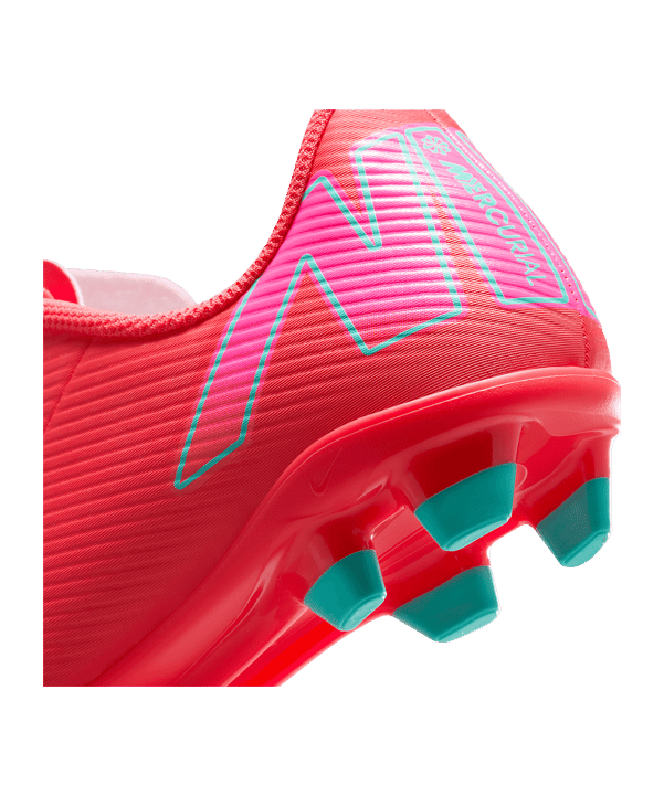 Nike Jr Air Zoom Mercurial Vapor XVI Club MG Mad Energy Kids Rot F800 - rot