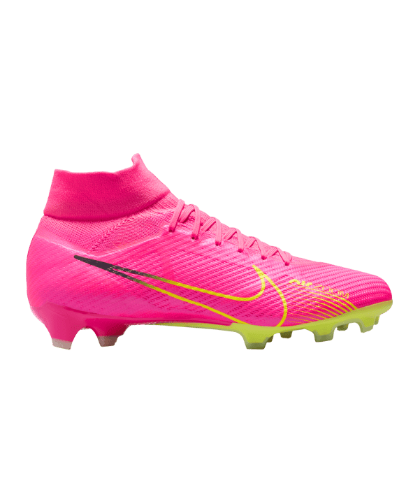 Nike Air Zoom Mercurial Superfly IX Pro FG Luminous Pink Gelb F605 - rosa