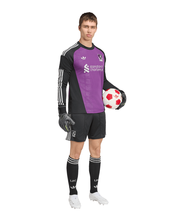 adidas Liverpool FC Keepersshirt met lange mouwen Away 2026/2027 Paars - paars