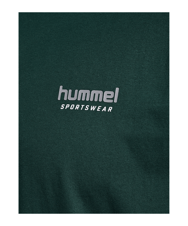 hummel loose Sportswear T-Shirt Grün F1069 - gruen