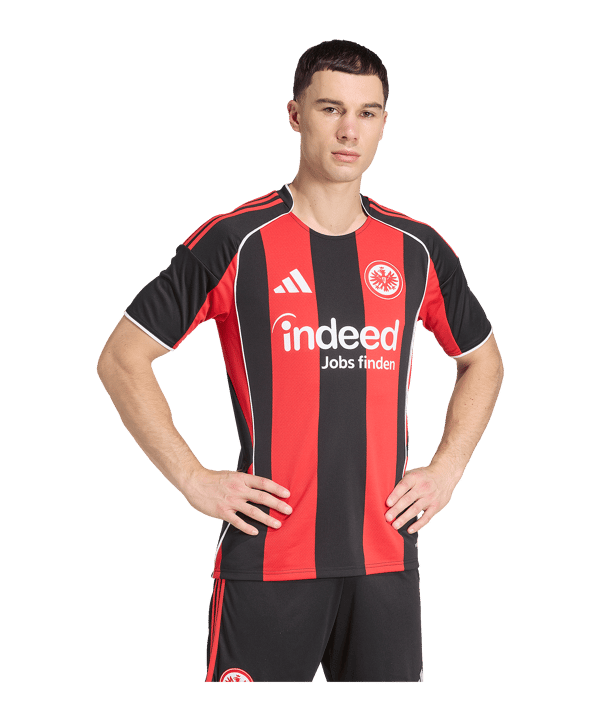 adidas Eintracht Frankfurt Trikot Home 2025/2026 Schwarz - schwarz