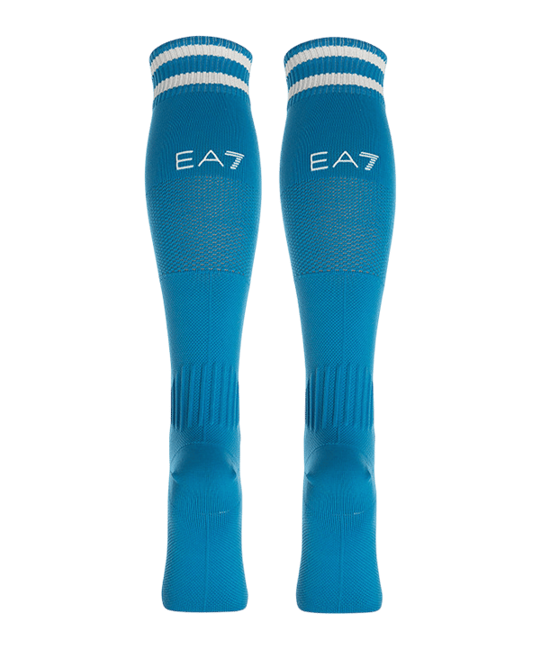 EA7 SSC Neapel Strumpfstutzen Home 2024/2025 Blau - blau