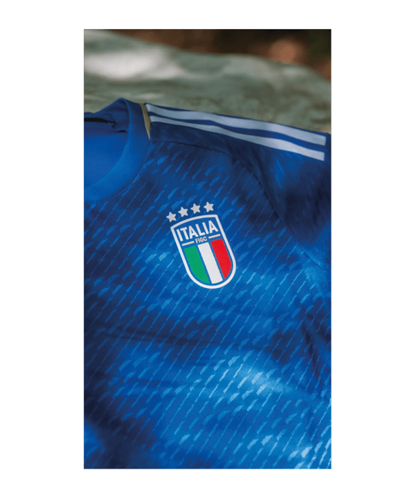 adidas Italie Maillot Bleu - bleu