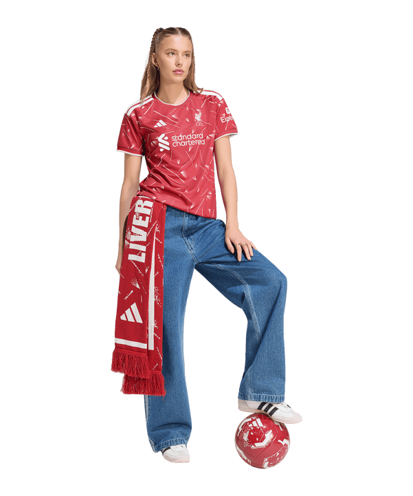 adidas FC Liverpool Trikot Home 2026/2027 Damen Rot