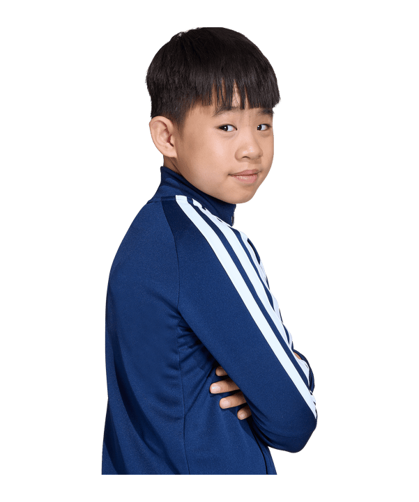 adidas Tiro 26 League Trainingsjacke Kids Dunkelblau - weiss