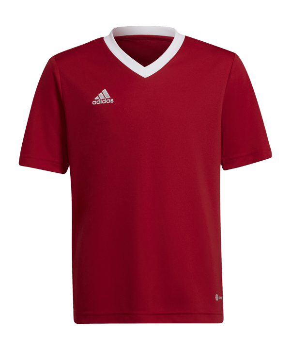 adidas Entrada 22 Trikot Kids Rot Weiss - rot