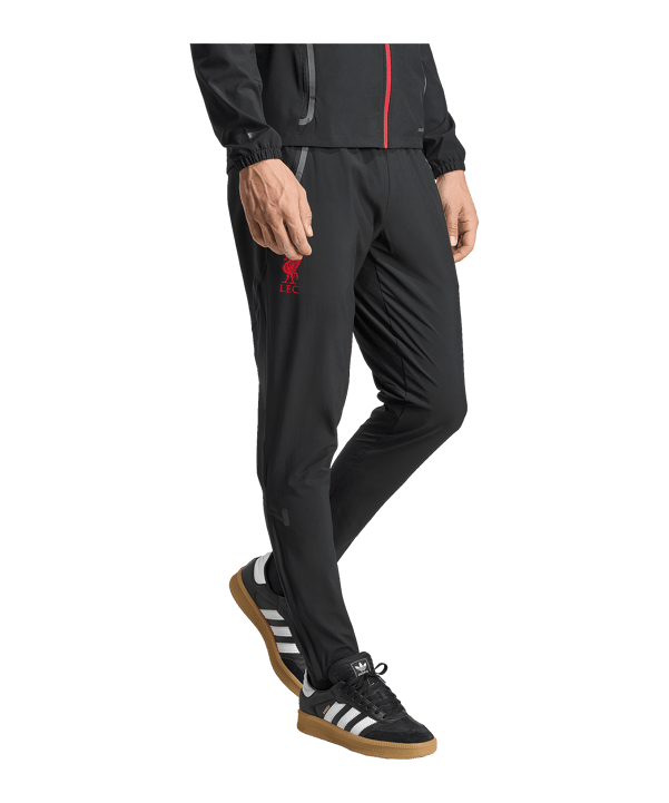 adidas FC Liverpool Vic Tech Travel Hose Schwarz - schwarz