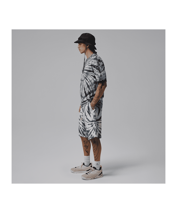 Jordan Brooklyn Fleece Festival Tye-Die Short Weiß F133 - weiss