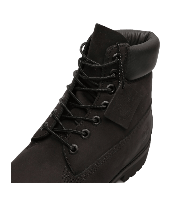 Timberland Premium 6 Inch Lace Ups Stiefel Schwarz
