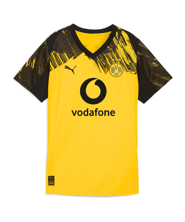 PUMA Borussia Dortmund Replica Maglietta Home Donna Giallo C01 - giallo