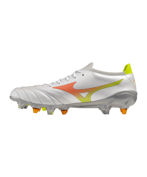 Mizuno Morelia Neo V B Elite Mix SG Prism Bianco C54 - bianco