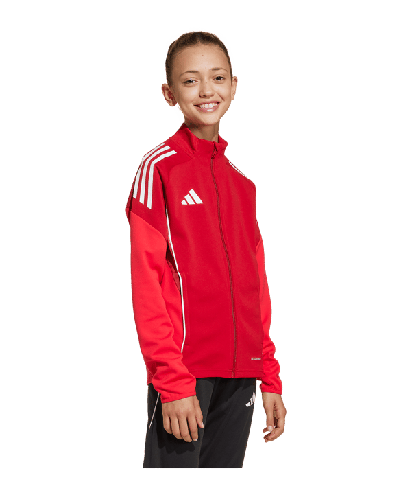 adidas Tiro 25 Competition Trainingsjacke Kids Rot - rot