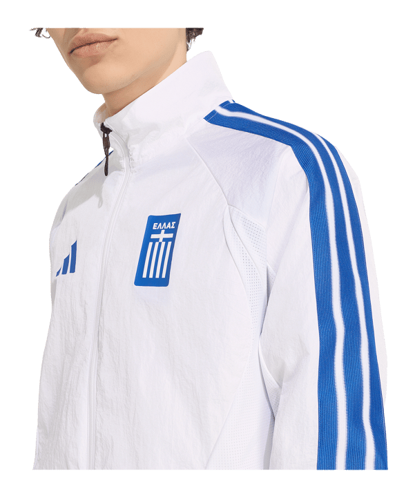 adidas Grèce Anthem Veste Blanc - blanc
