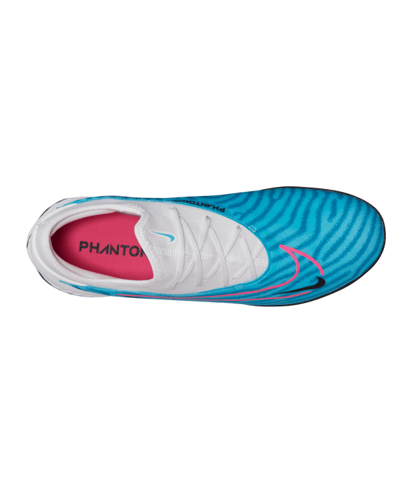 Nike React Phantom GX Pro TF Blast Blau Weiss Pink F446 - blau