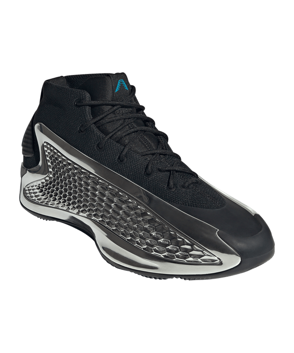 adidas Anthony Edwards 1 Schwarz - schwarz