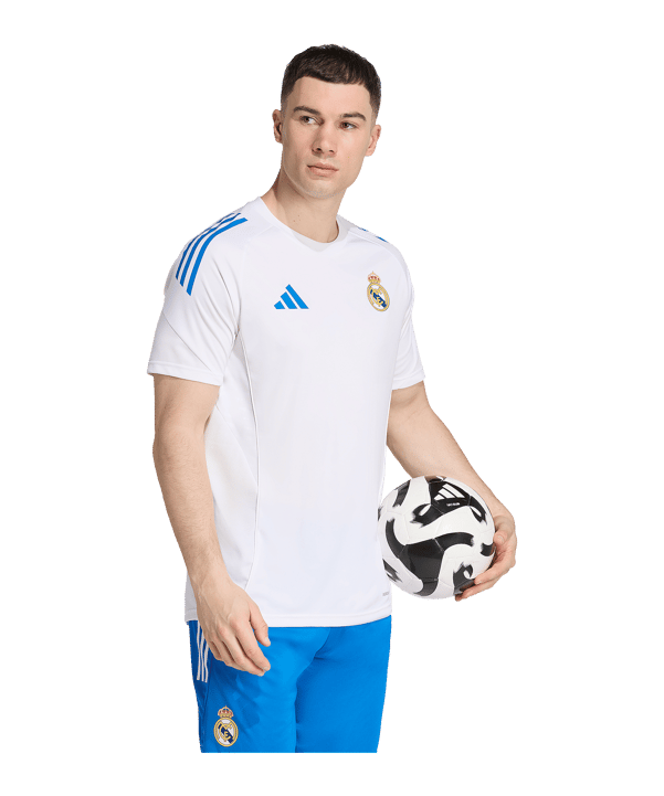 adidas Real Madrid Tiro25 Competition Training Trikot 2025/2026 Weiß - weiss