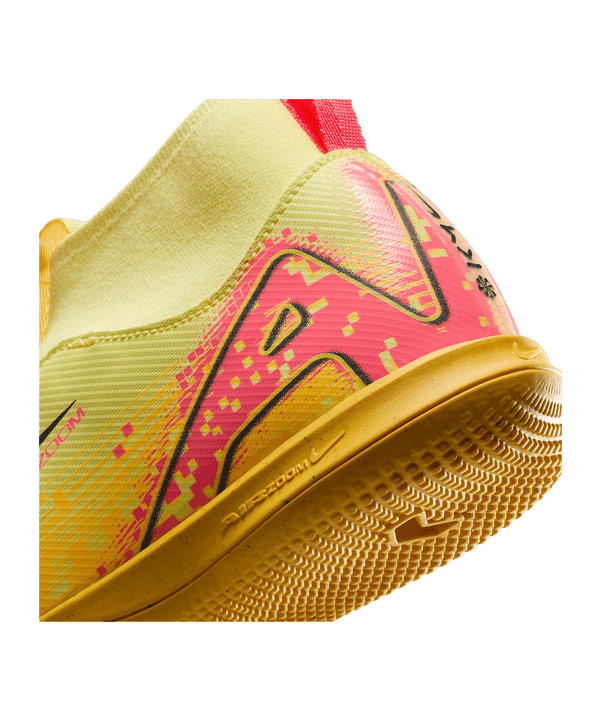 Nike Jr Air Zoom Mercurial Superfly X Academy IN  Mbappe Signature Kids Orange Blau F800 - orange