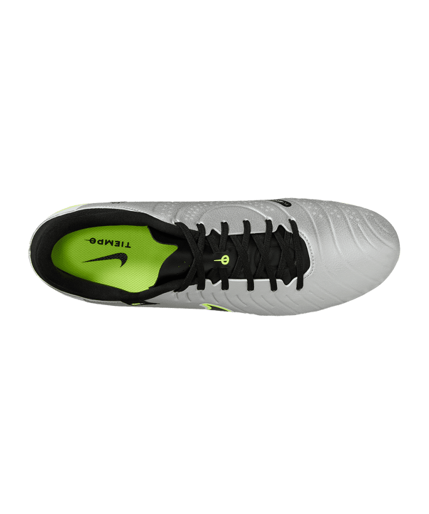 Nike Tiempo Legend X Academy FG/MG Mad Voltage Silber Schwarz F001 - silber