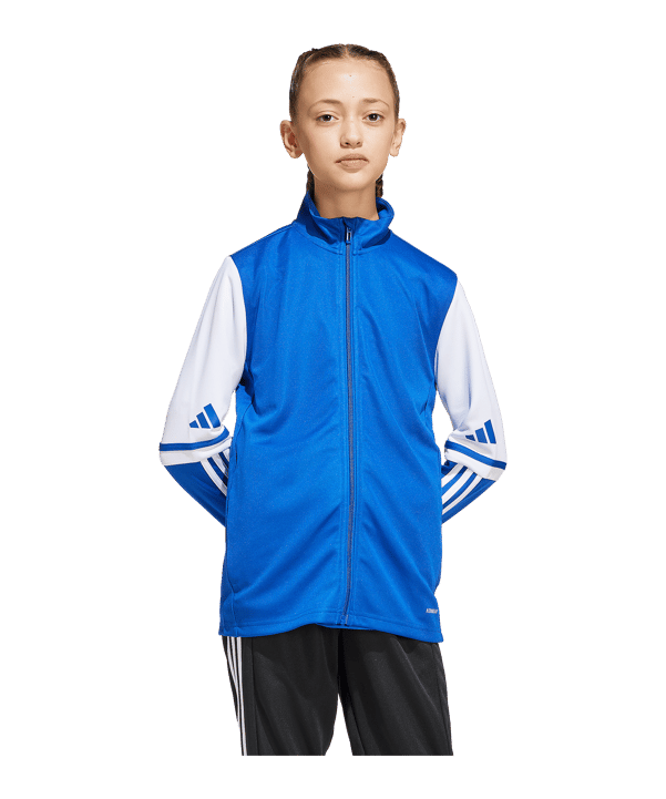 adidas Squadra 25 Trainingsjacke Kids Blau - blau