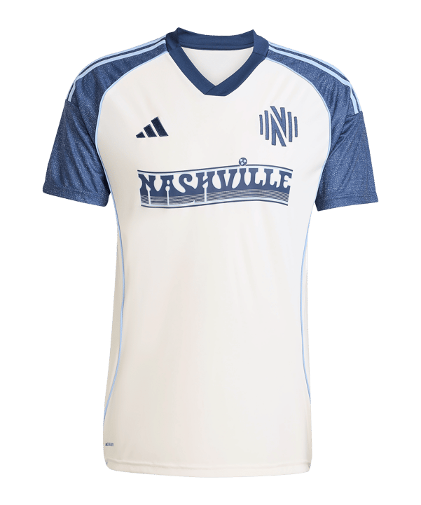 adidas Nashville FC Nashville SC Trikot 3rd 2025/2026 Weiß - weiss