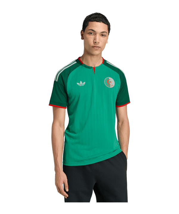 adidas FAF Algerien Trikot Away WM 2026 Grün - gruen