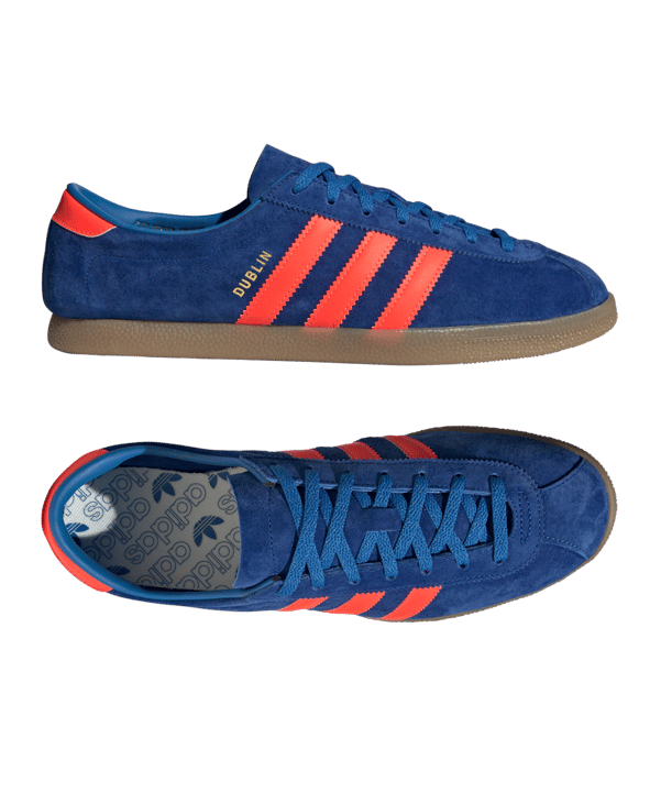 adidas Originals Dublin Blau Rot - blau
