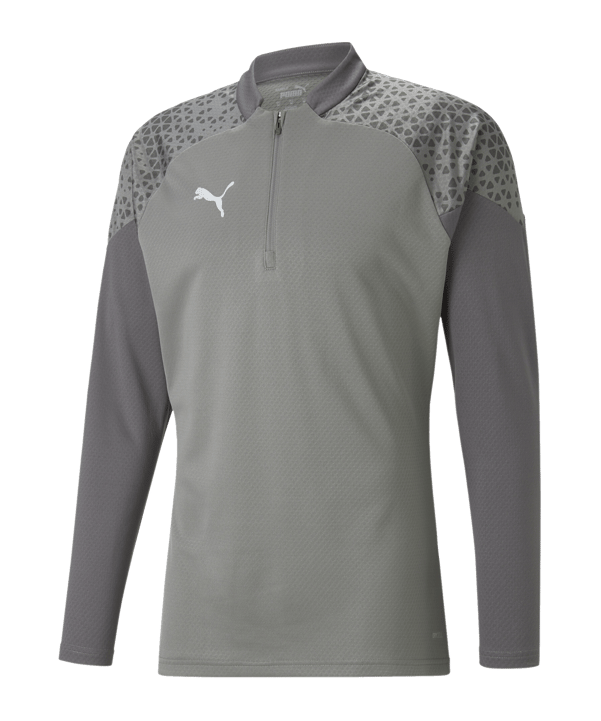 PUMA teamCUP HalfZip Sweatshirt Grau F13 - grau