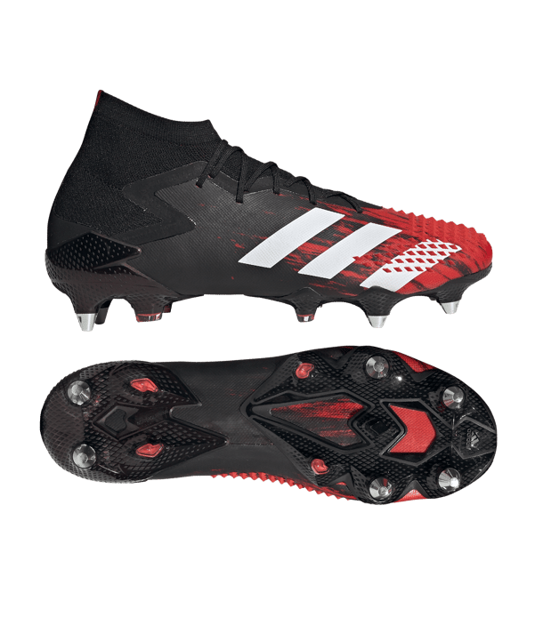 adidas Predator Mutator 20.1 SG Schwarz Rot - schwarz